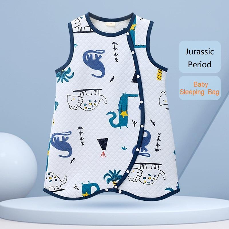 Túi Ngủ Cho Bé Áo Hoạt Hình Mềm Mại Infantil Mùa Xuân Cotton Thun Cho Bé Giấc Ngủ Bao Trẻ Em Slaapzak Giường Trẻ Em Bộ Đồ Ngủ Jumpsuit