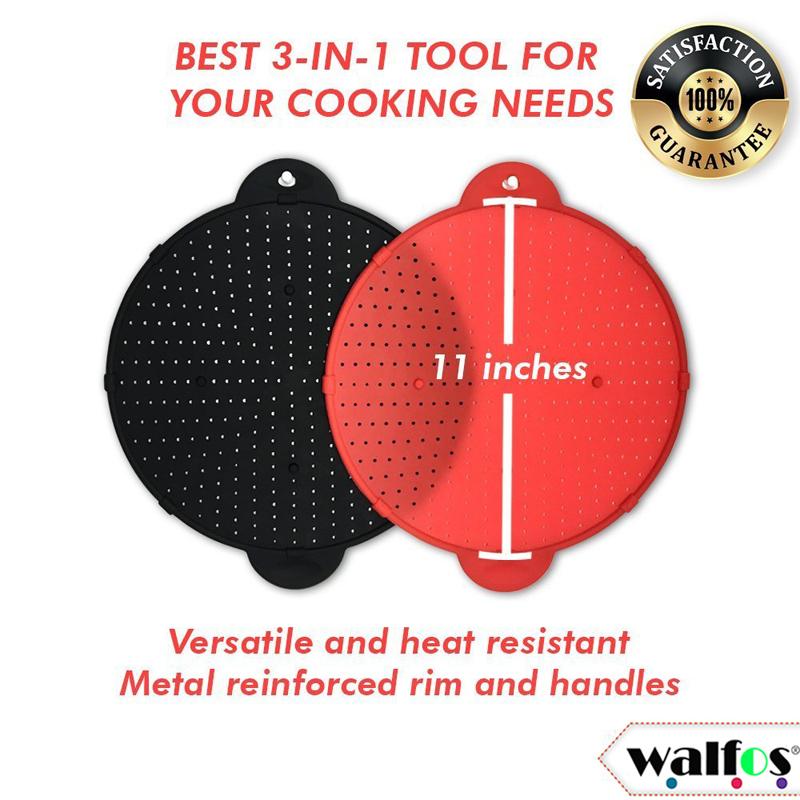 3-trong-1 splash bếp bảo vệ lọc bìa lọc silicone bìa làm sạch