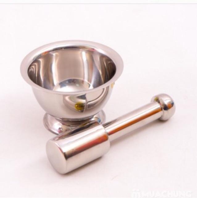 Bộ chày cối inox không gỉ