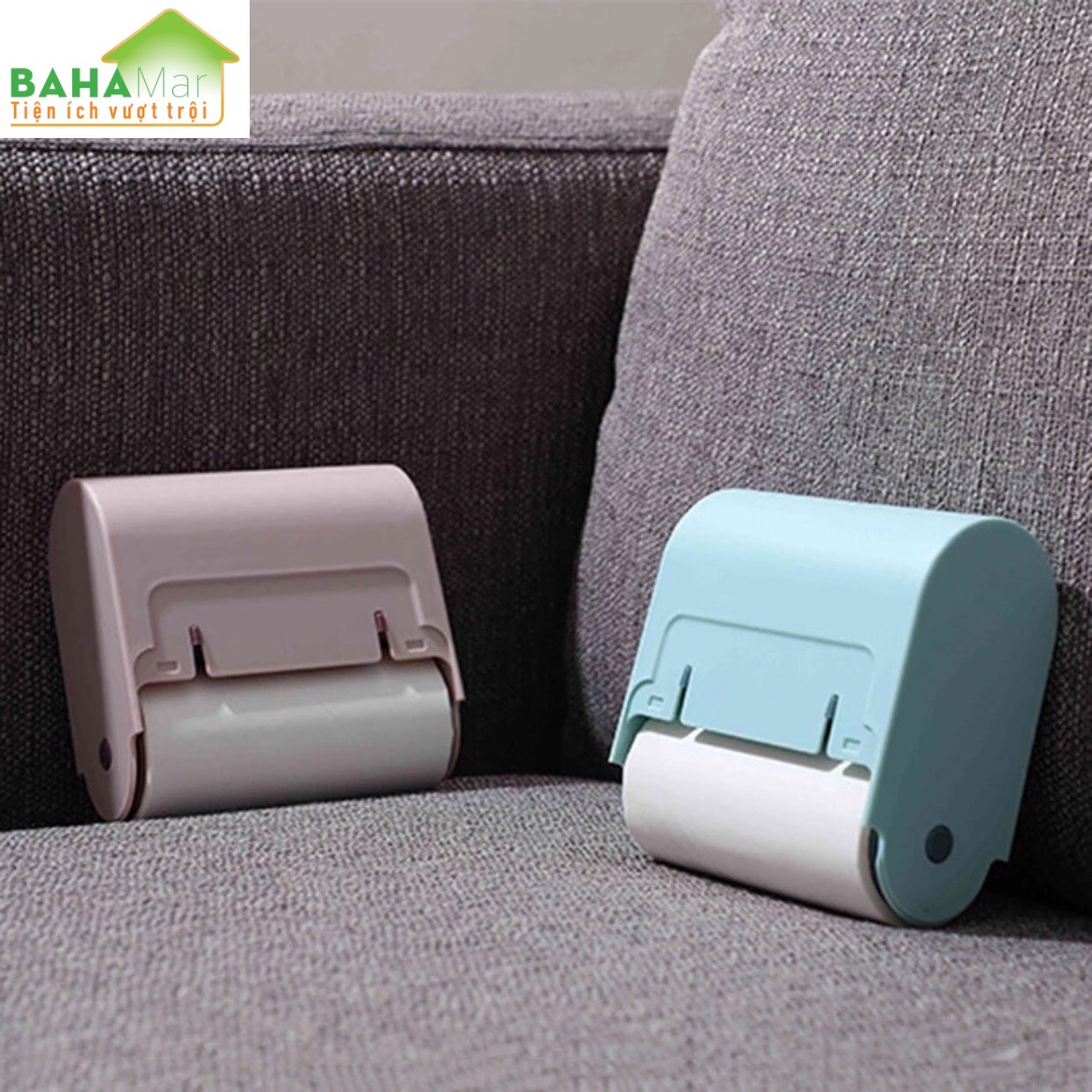 CON LĂN DÍNH LÀM SẠCH BỤI, LÔNG, BÔNG, MẢNH VỤN TRÊN CÁC BỀ MẶT LEN, DẠ, NỈ... "BAHAMAR" thuận tiện xử lý các vụn bông, lông, mảnh vụn rơi vãi