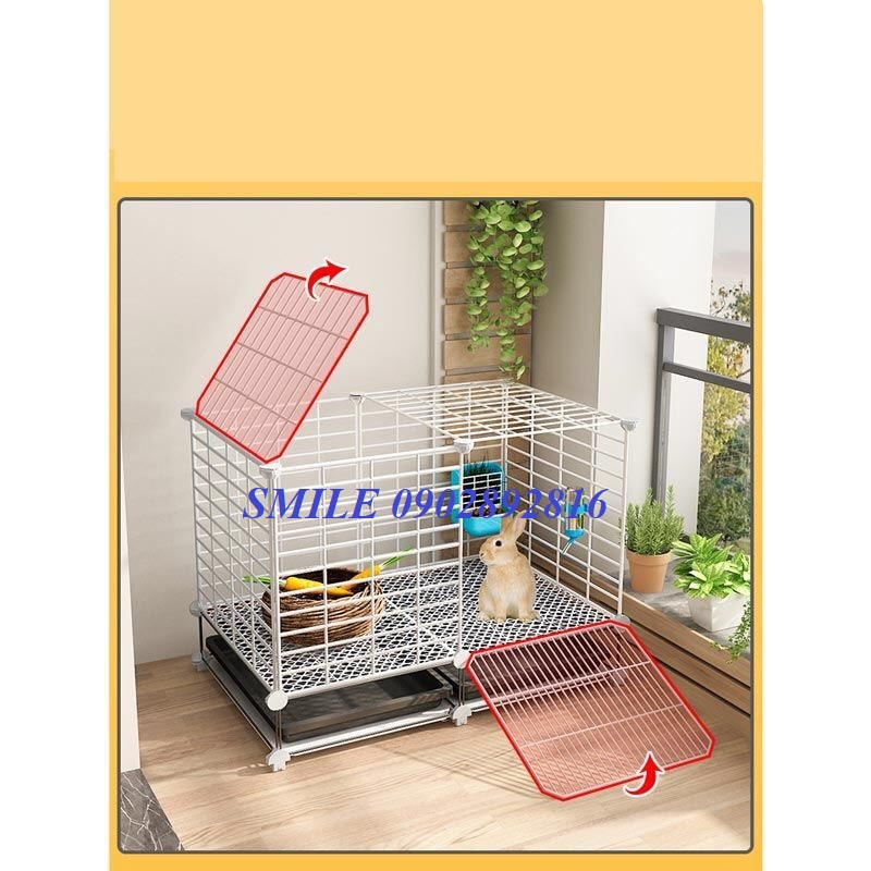 COMBO CHUỒNG,NHÀ,LỒNG, QUÂY LƯỚI LẮP GHÉP SƠN TĨNH ĐIỆN CHO THÚ CƯNG TIỆN LỢI