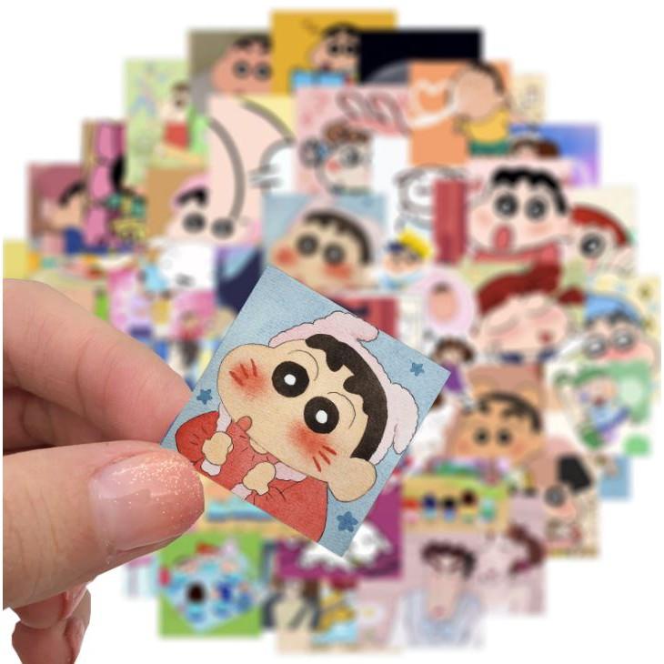 Sticker dán cao cấp CẬU BÉ BÚT CHÌ Cực COOL ms#171