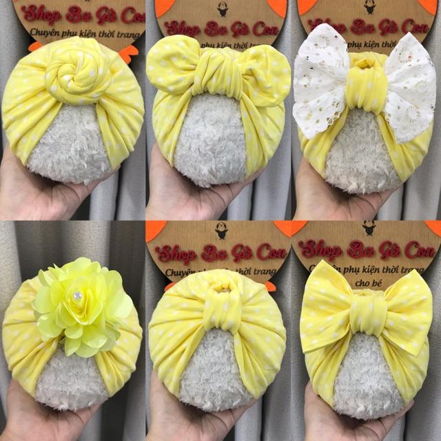 Mũ turban cho bé