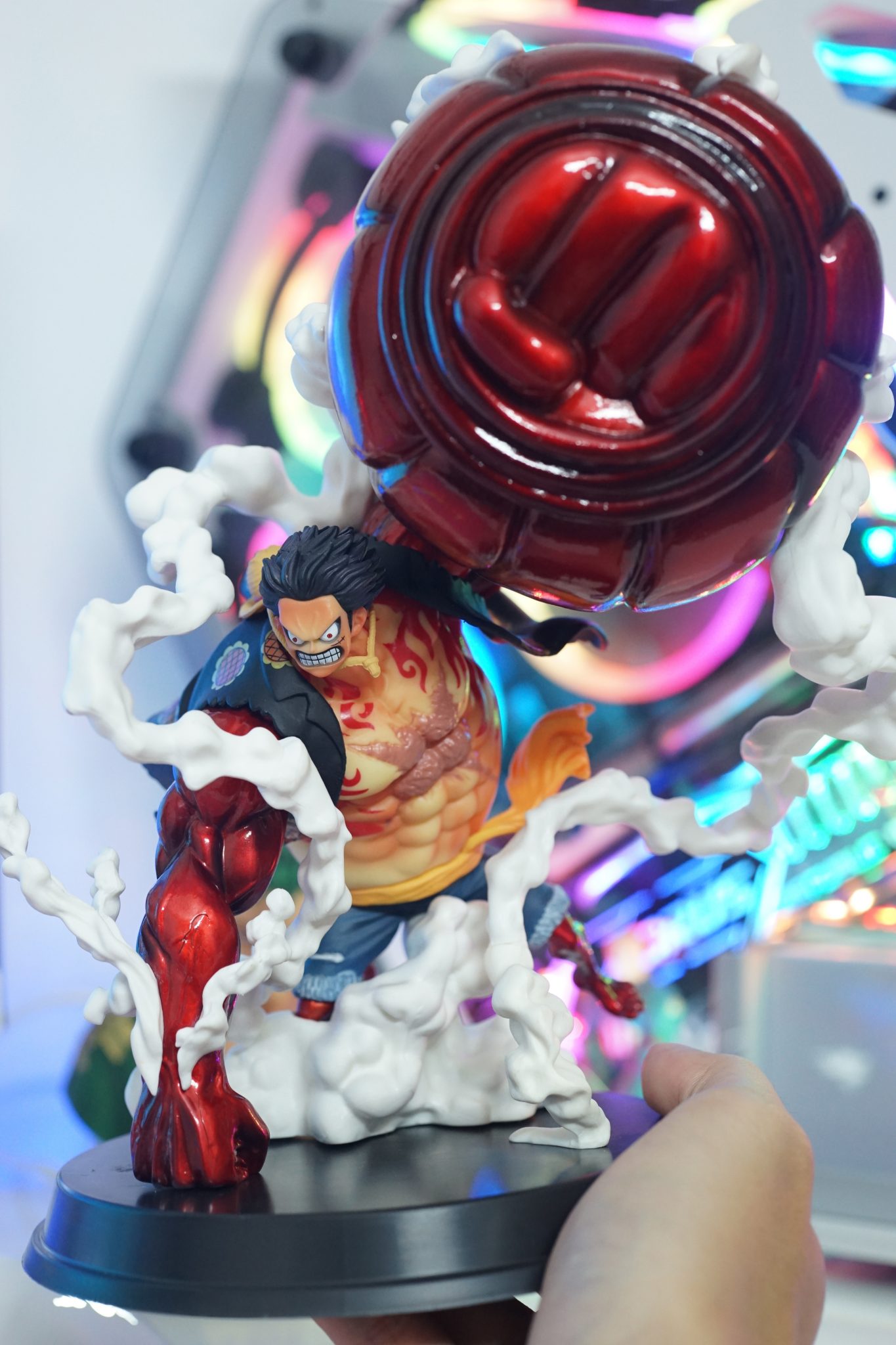MÔ HÌNH LUFFY GEAR 4 SNAKE MAN SIZE M 25CM HÀNG CAO CẤP