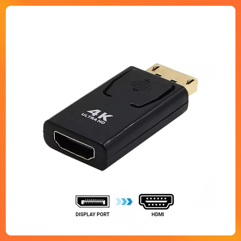 Đầu Chuyển Đổi Displayport sang HDMI Hỗ Trợ Full HD 1080P Chuẩn HDMI 1.4 Dành Cho laptop, PC