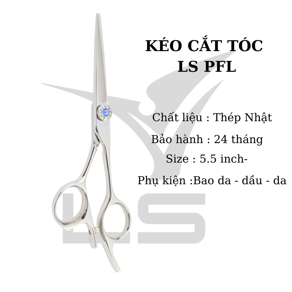 KÉO CẮT TÓC VIKO PFL - SIZE 5.5 INH HÀNG CHÍNH HÃNG