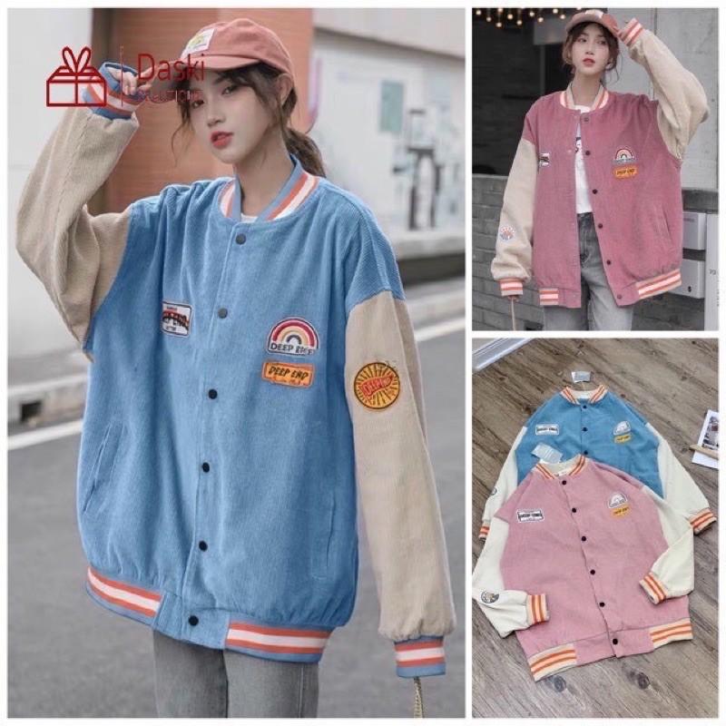 Áo Khoác Bomber DEEP END - Áo Khoác Nữ