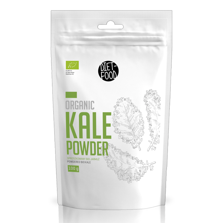 Bột cải xoăn Kale hữu cơ Diet Food 100g Organic Kale Powder