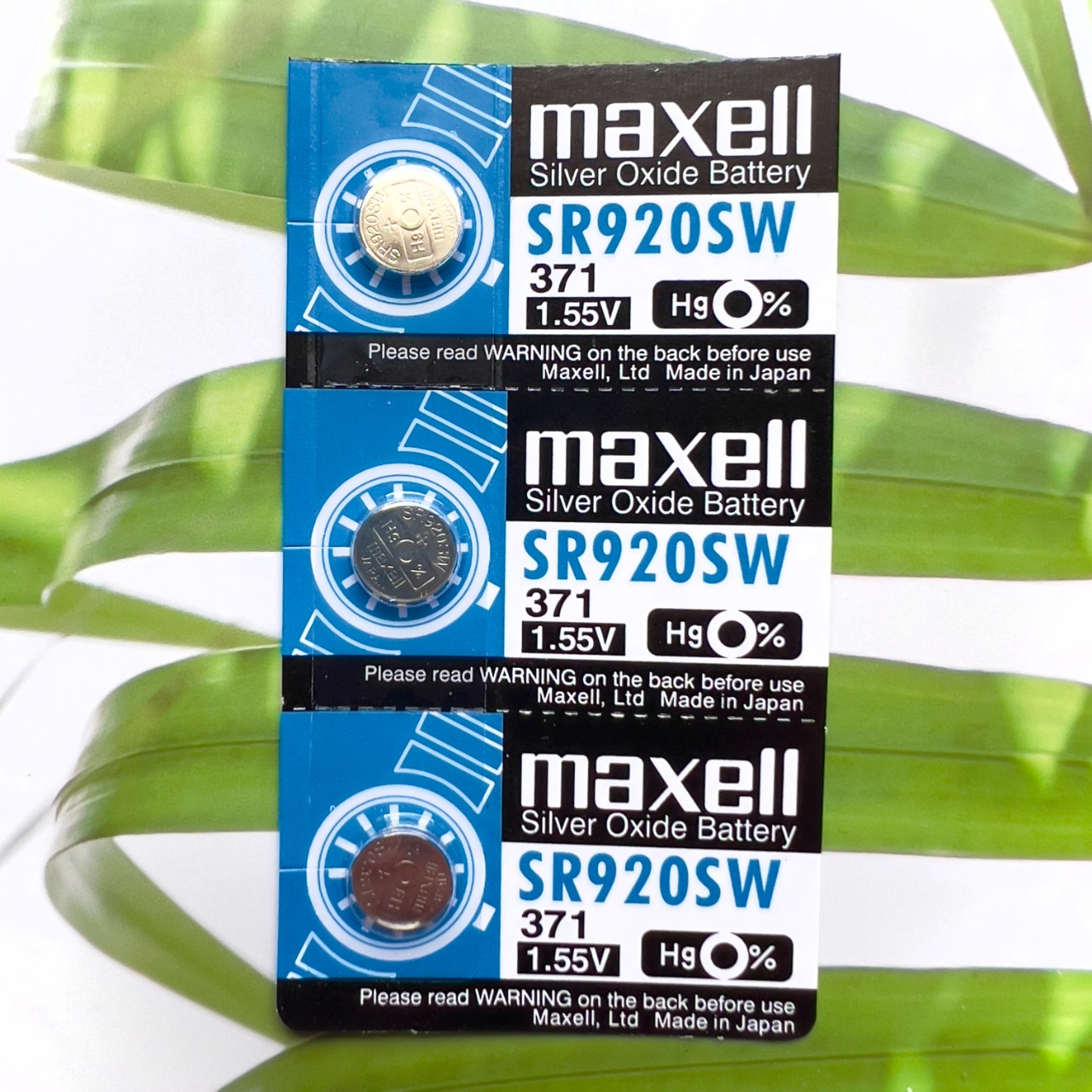 Pin Maxell Nhật Bản SR920SW / 371 / G6 Hàng Chính Hãng Made in Japan