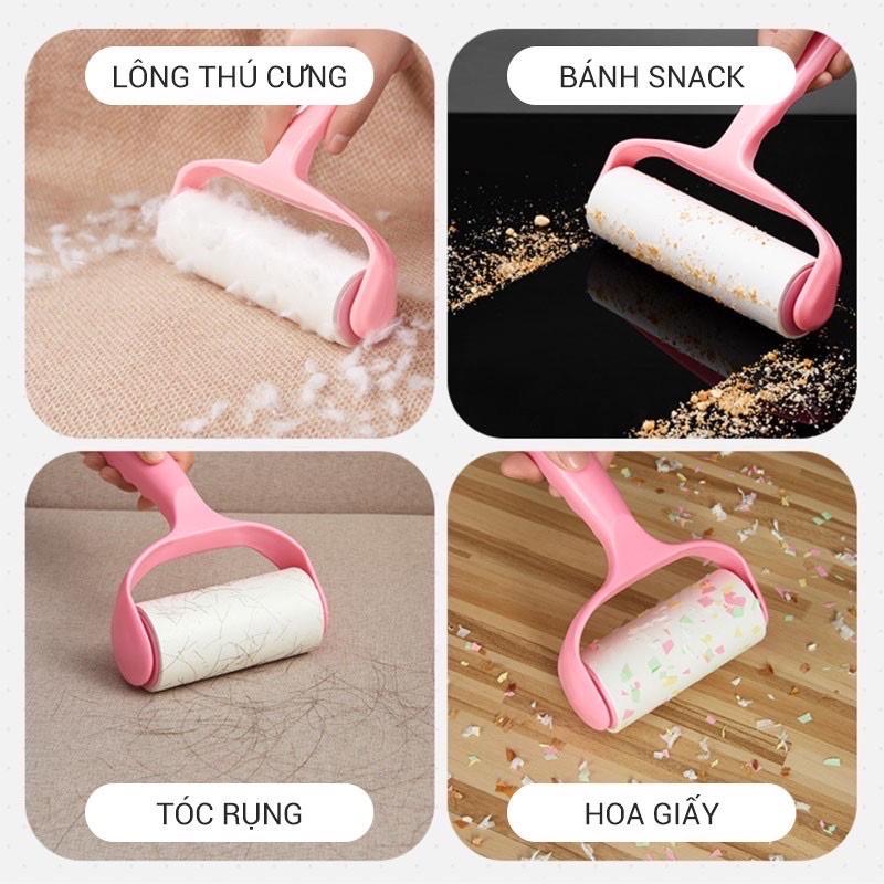 Cây Lăn Bụi Đa Năng Làm Sạch Quần Áo Ga Giường, Sofa, Đồ Da, Chăn Nệm, Lông Chó mèo