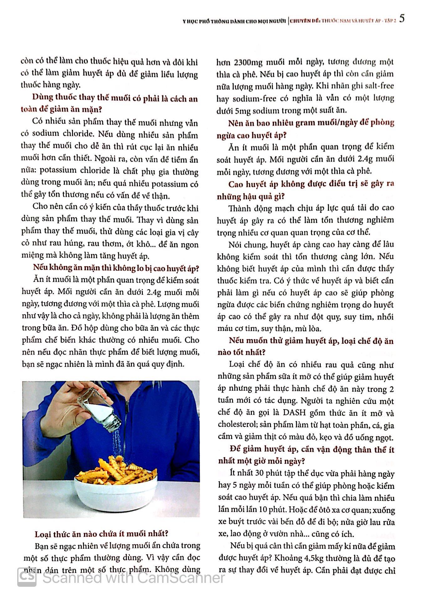 Y Học Phổ Thông - Thuốc Nam Và Huyết Áp (Tập 2)