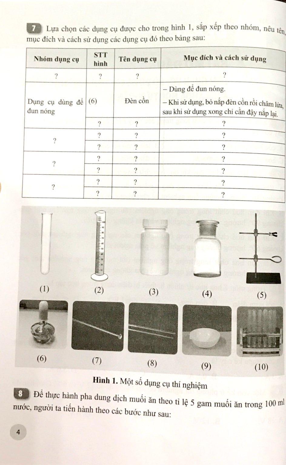 Bài Tập Khoa Học Tự Nhiên 8 (Cánh Diều) (Chuẩn)