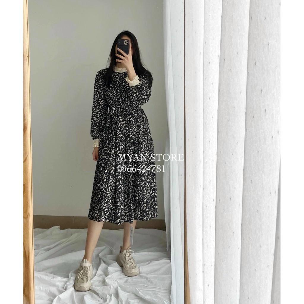 Váy bầu cao cấp siêu sangchất lụa hàn mát mềm mịn thấm hút mồ hôi free size 43~70kg - Tổng kho váy bầu