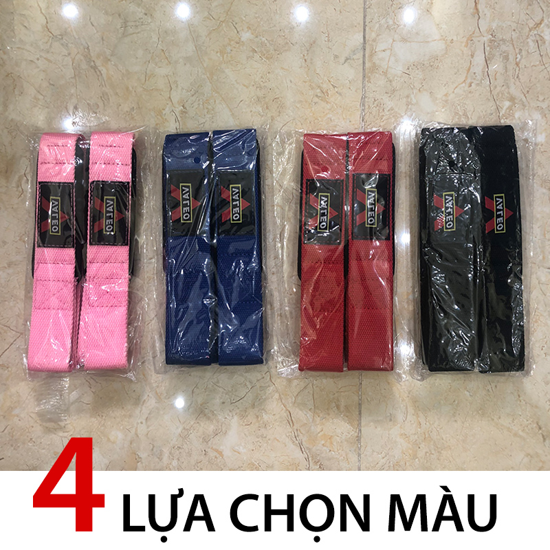 Dây kéo lưng tập GYM, Dây kéo Deadlift - Lifting Straps Val