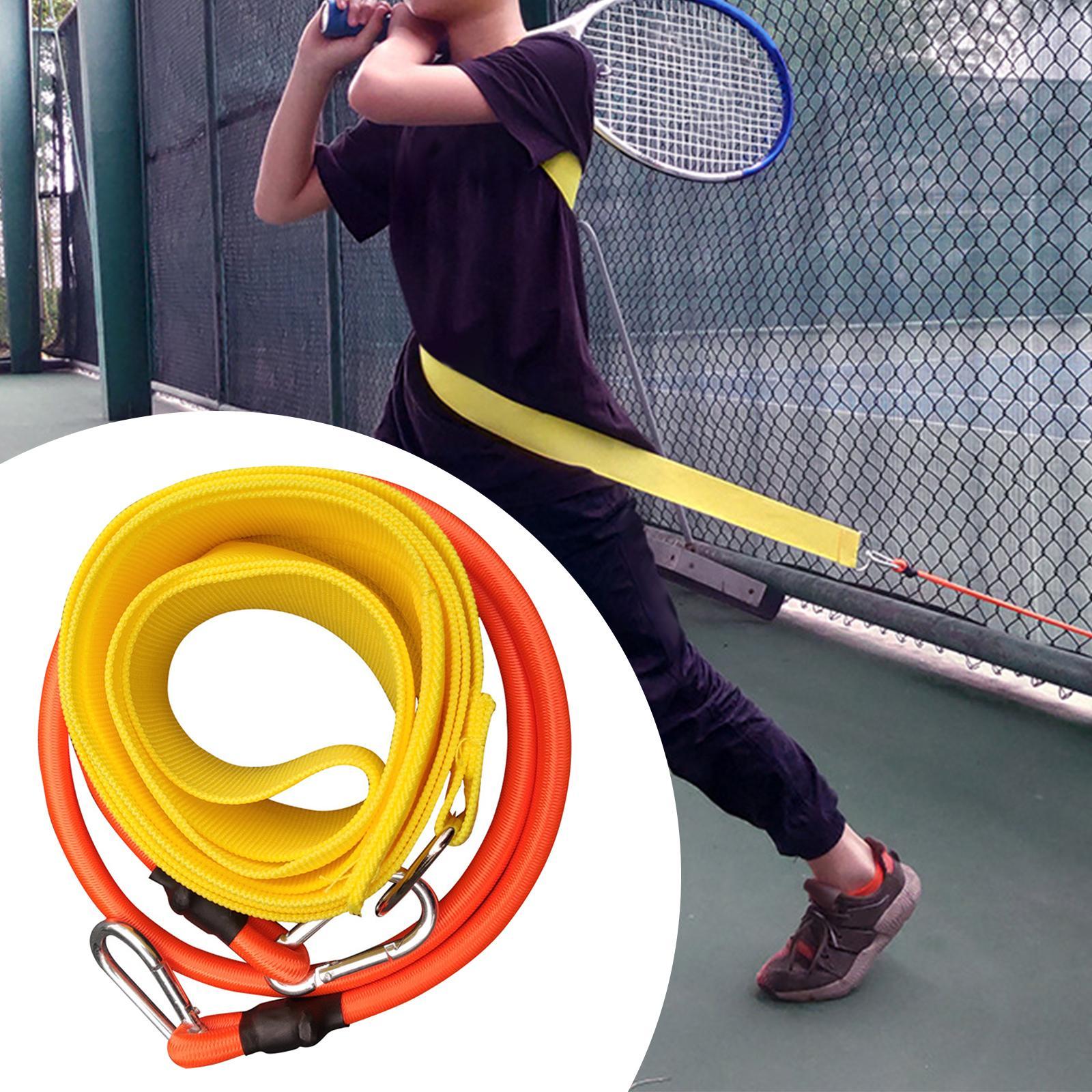 Swing Resistance Bands Elastic Rope Tennis Swivel Belt Pull Rope for Pilates and GYM