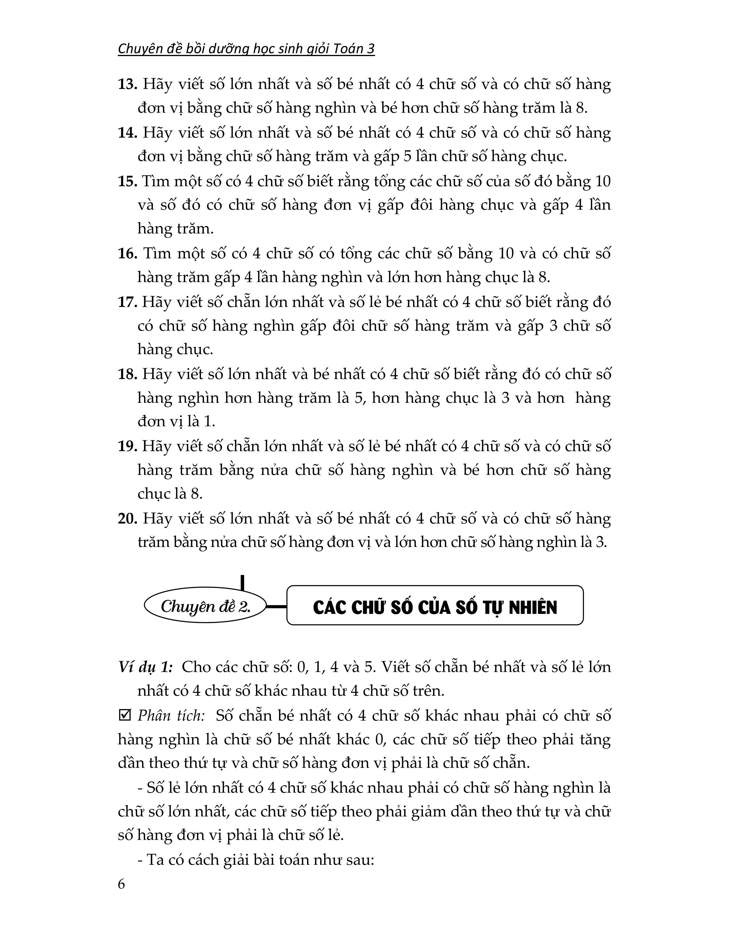 Sách - Chuyên Đề Bồi Dưỡng Học Sinh Giỏi Toán 3