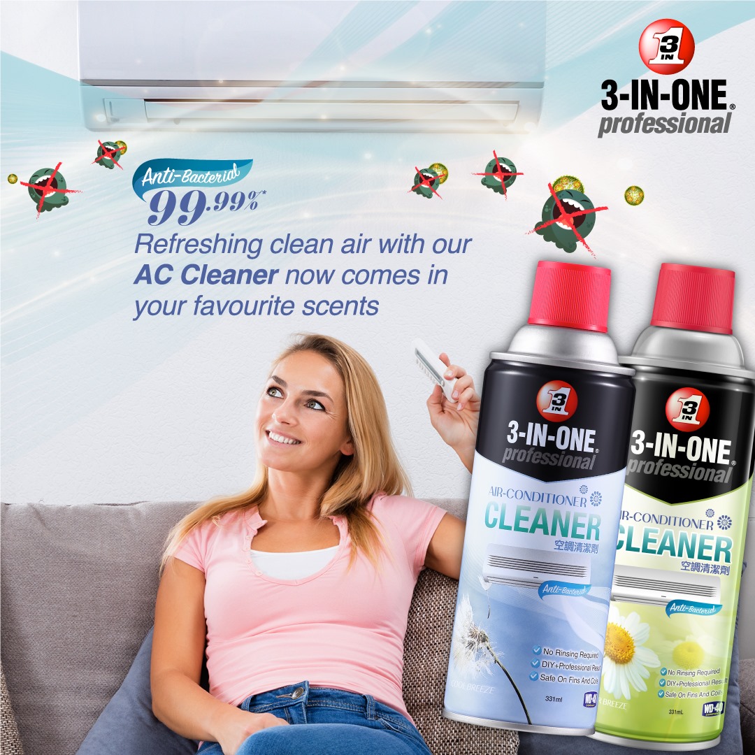 Chai vệ sinh máy lạnh tiện dụng WD40 -hàng chính hãng