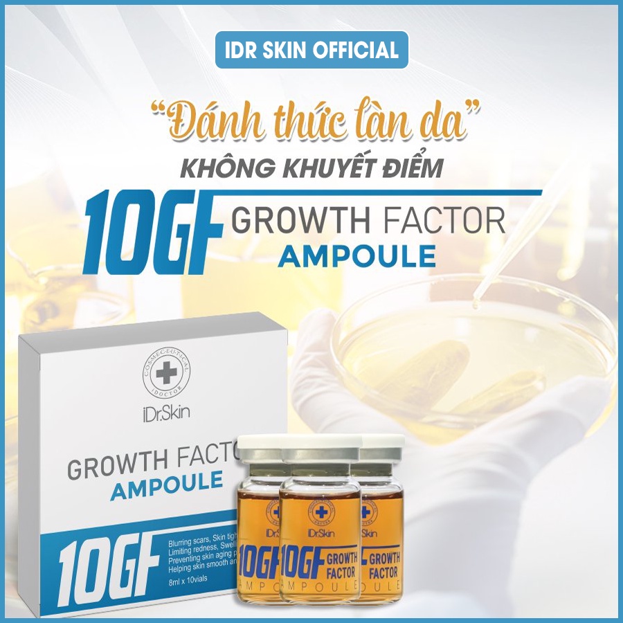 Tế Bào Gốc Tăng Sinh iDr.Skin 10GF Growth Factor Ampoule