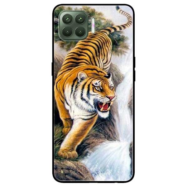 Ốp lưng dành cho Oppo A93 - F17 Pro mẫu Nền Hổ Mẫu 2