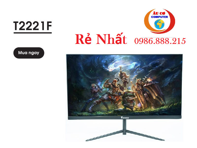 [XẢ HÀNG ] Màn hình PC để bàn Monitor Tomko 21.5 inch FULL VIỀN  Chính hãng - BH 3 năm - Hàng Chính Hãng