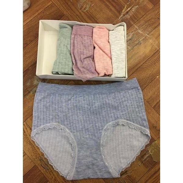 Quần lót nữ cotton hộp 5 quần free size