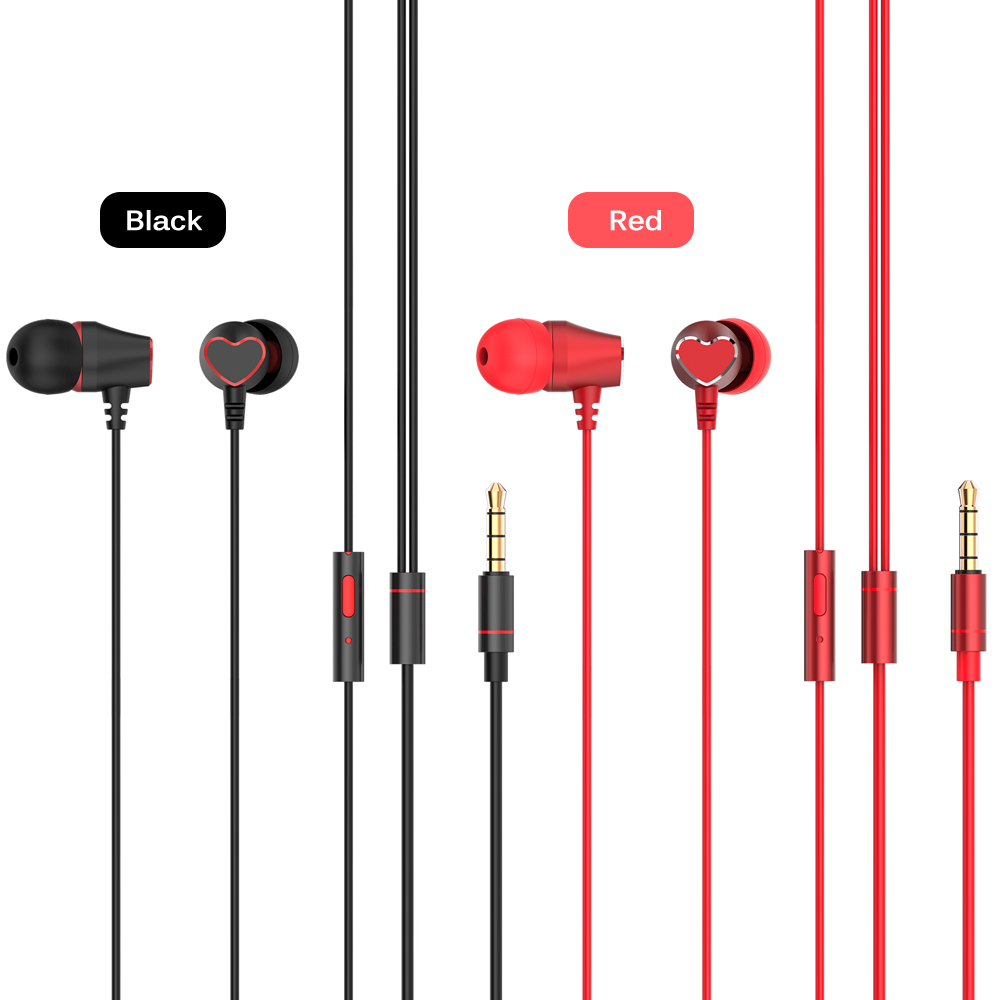 Tai Nghe Có Dây 3,5mm Nhét Tai Cách Ly Tiếng Ồn Bằng Kim Loại Âm Thanh Nổi Với Micrô Điều Khiển