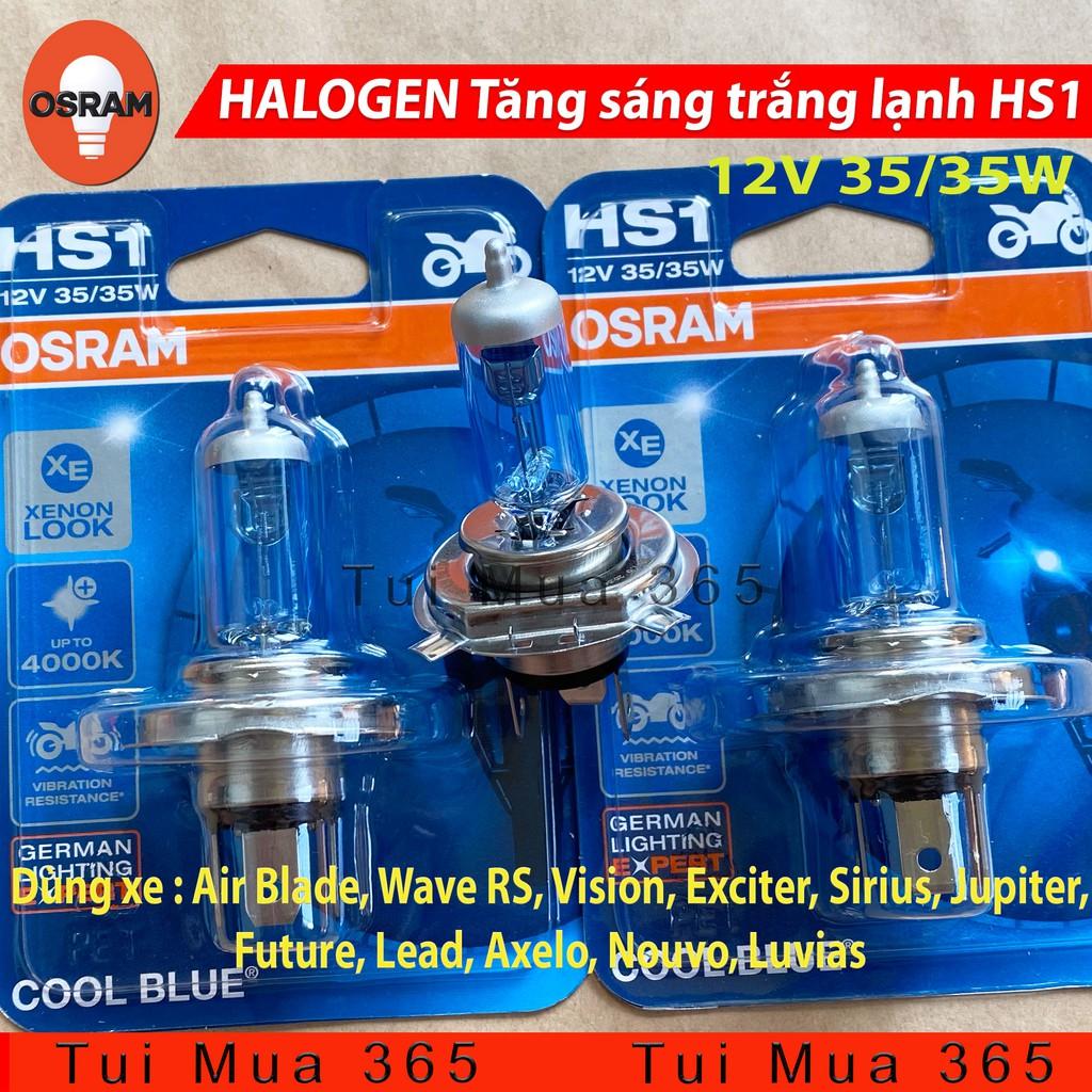 Bóng đèn HS1 HALOGEN OSRAM Air Blade, Wave RS, Vision, Exciter, Sirius, Jupiter, Future, Lead, Axelo, Nouvo, Luvias