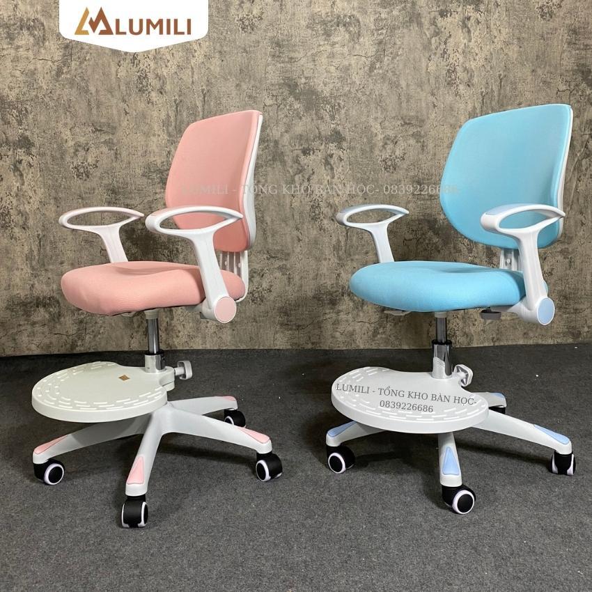 Ghế chống gù cao cấp Lumili DS2 ghế công thái học thông minh điều chỉnh nâng hạ 3 chiều tặng bọc ghế