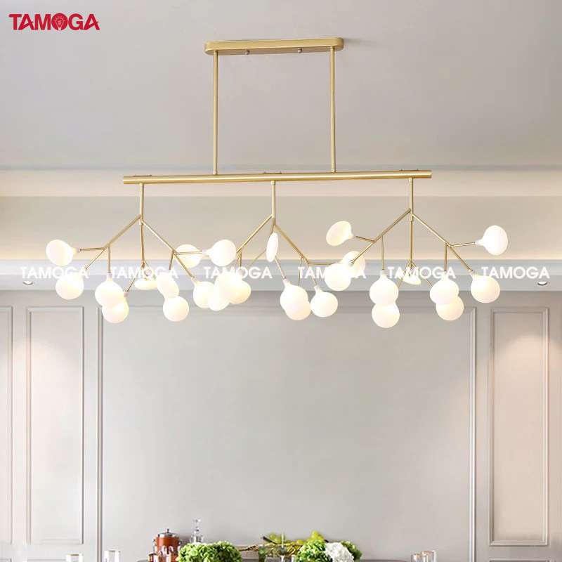 Đèn trần phòng khách trang trí pha lê TAMOGA OTAS 6985