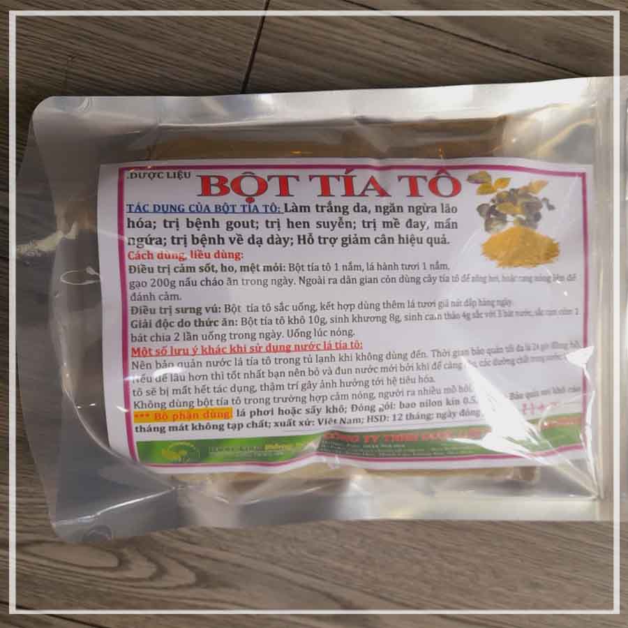 1kg Bột Tía Tô khô sạch loại 1