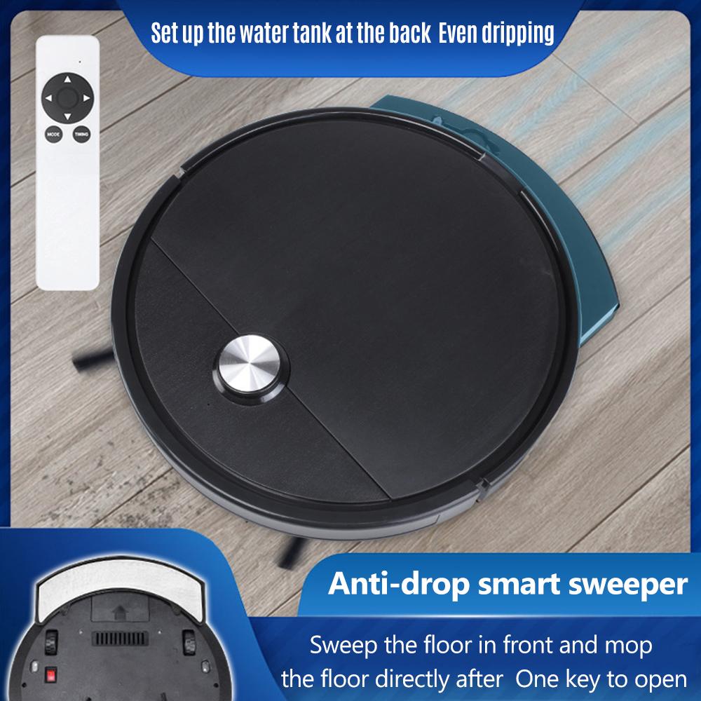 Sweeping Robot 2800PA Smart Household 2000mAh Sweeping Suction and Mopping Vacuuming Automatic Wireless Remote Control