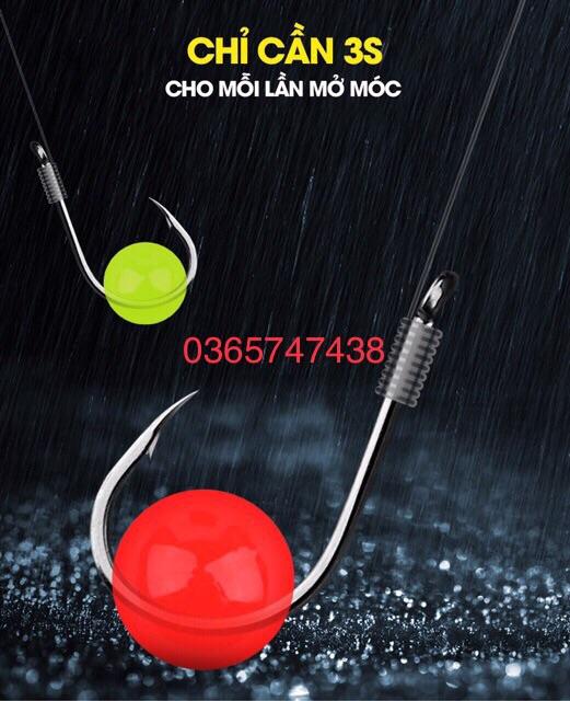 Mồi dụ cá dạng viên đa năng 3S có 6 vị siêu hot siêu nhạy đã về đủ màu