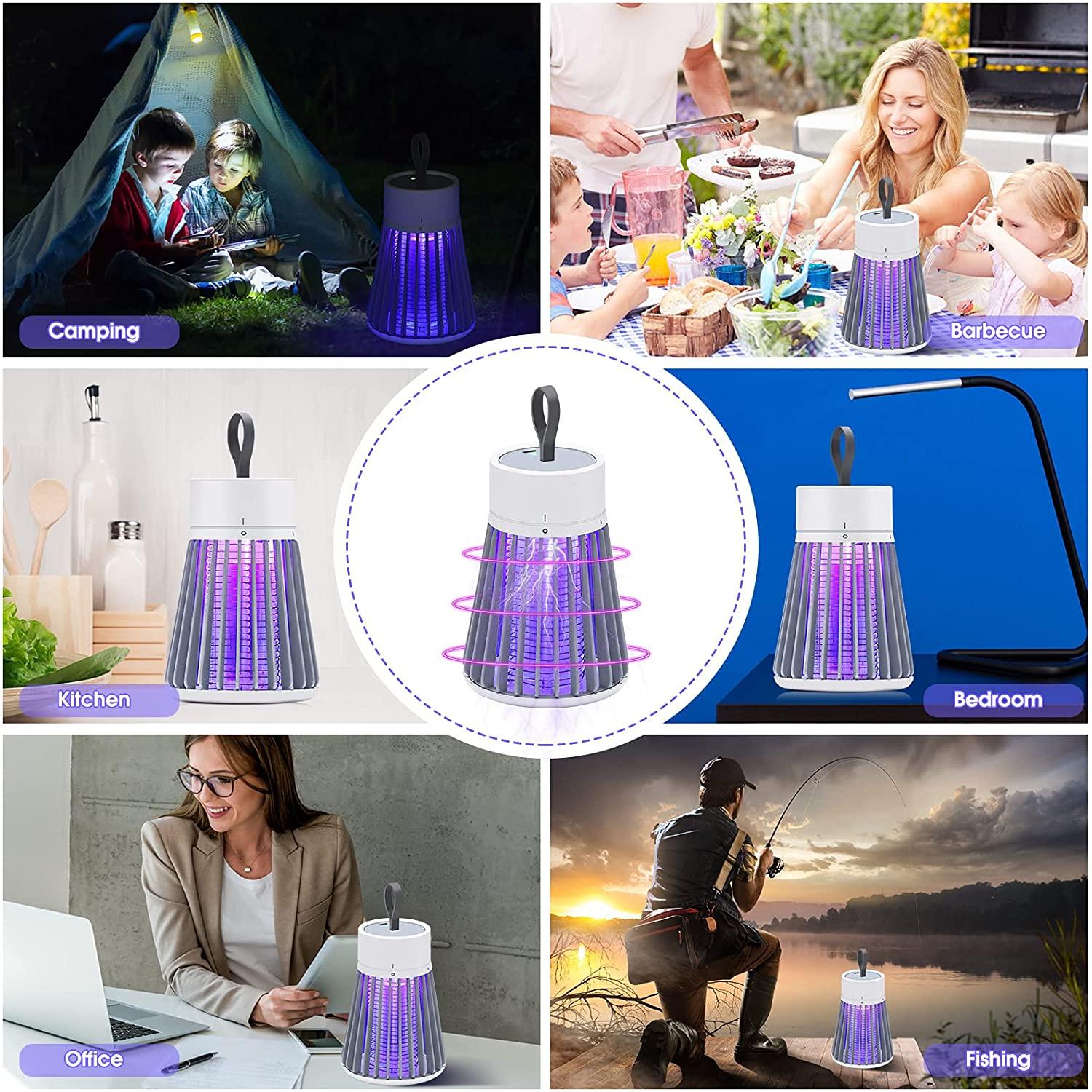Đèn diệt côn trùng điện trong nhà có thể sạc lại