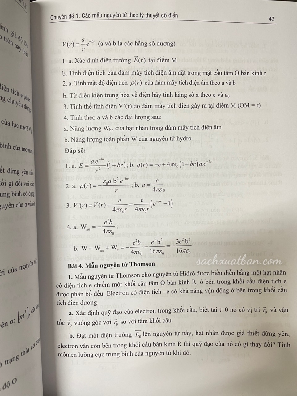 Sách Chuyên Đề Bồi Dưỡng Học Sinh Giỏi Vật Lý - Vật Lý Hạt Nhân &amp; Thuyết Tương Đối