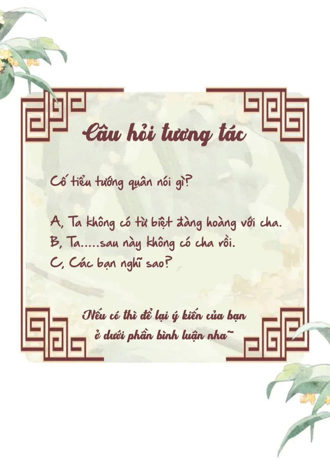 tướng quân luôn tự coi mình thành thế thân chapter 11 50