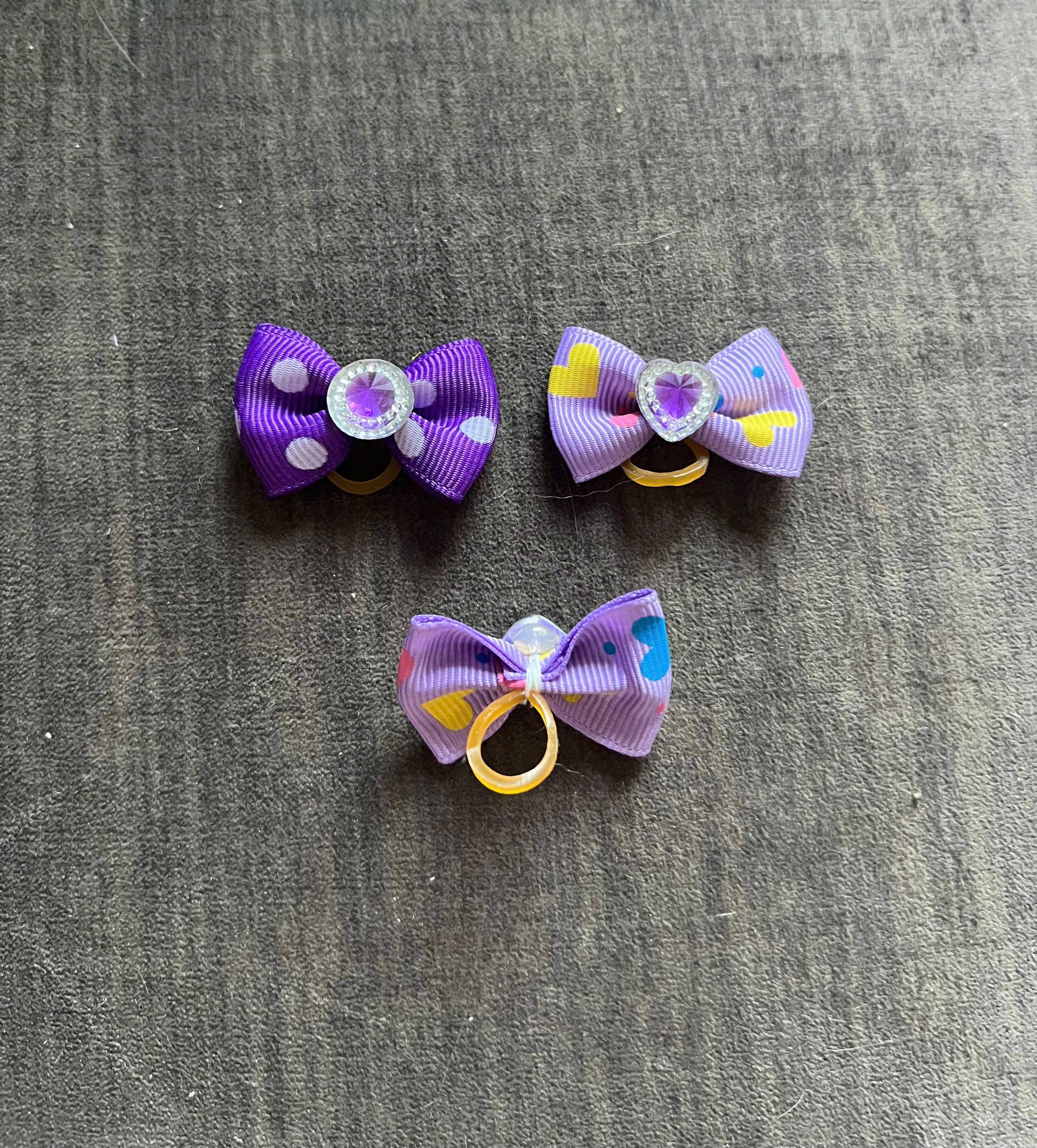 NƠ KẸP TÓC SANG TRỌNG NHIỀU MÀU DỄ THƯƠNG MÃ 17 XINH XẮN CHO THÚ CƯNG CHÓ MÈO