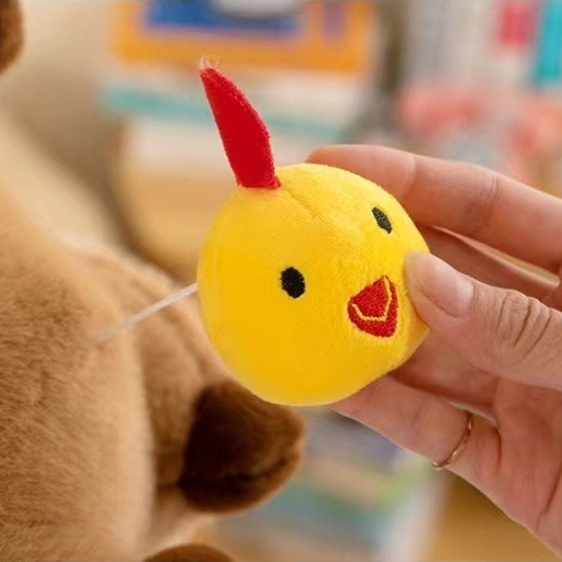 Thú nhồi bông capybara ciu gà đáng yêu - Size từ 35cm đến 65cm - Quà tặng gấu bông capybara có ciu hình gà kéo ra được
