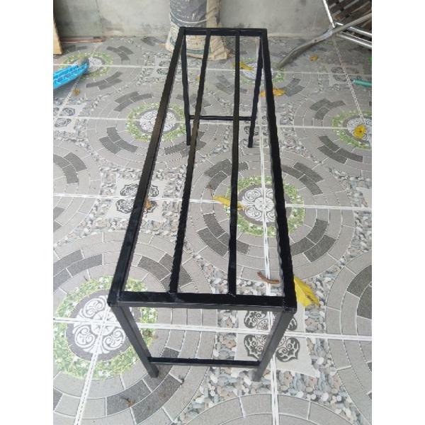Kệ thép Dài 100cm.Rộng 30cm.cao 30cm .2 giằng chân. Hộp thép 20*20mm