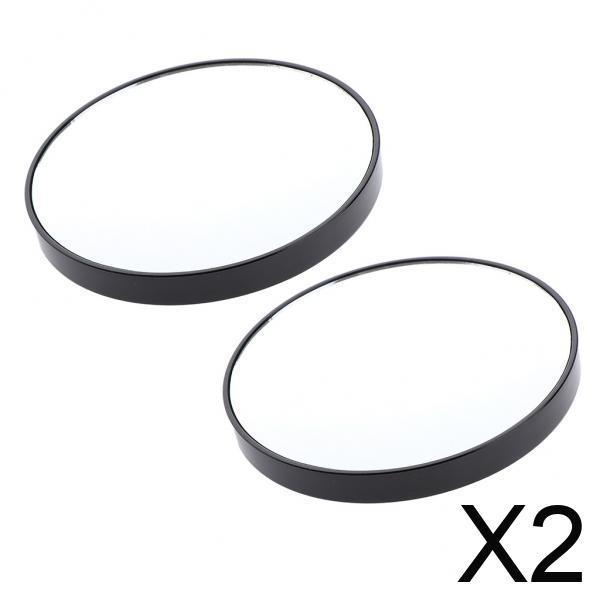 2x2x Travel Wall Suction Mirror 15X Magnifying Makeup Cosmetic Bedroom Mirrors
