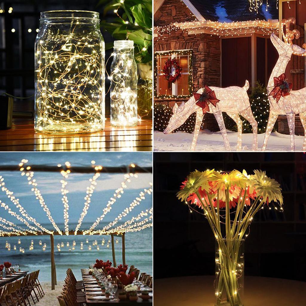 Decorative LED String Lights Multi Color Change String Lights Warm White 1