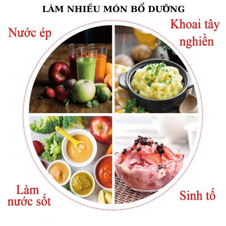 Máy xay cầm tay SOKANY SK-02013, công suất 600W nhỏ gọn chống văng tiện lợi dễ vệ sinh - HÀNG CHÍNH HÃNG - DELIYA