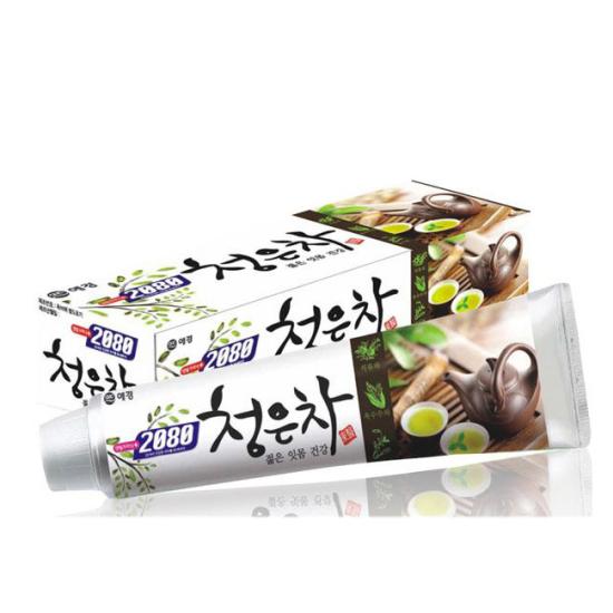 Kem đánh răng thảo dược tổng hợp Hàn Quốc 2080 Tea Toothpaste for younger gum (Sản phẩm chăm sóc cá nhân)