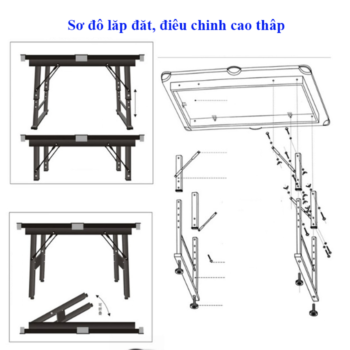 Bàn bida trẻ em M-2458