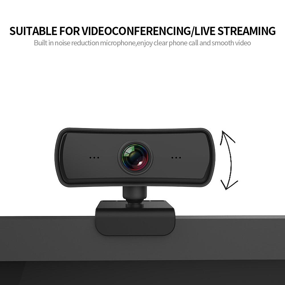 Camera HD rộng 1440P USB2.0 Tự động lấy nét với Micrô giảm tiếng ồn cho PC / Máy tính xách tay với phần mở rộng 3M