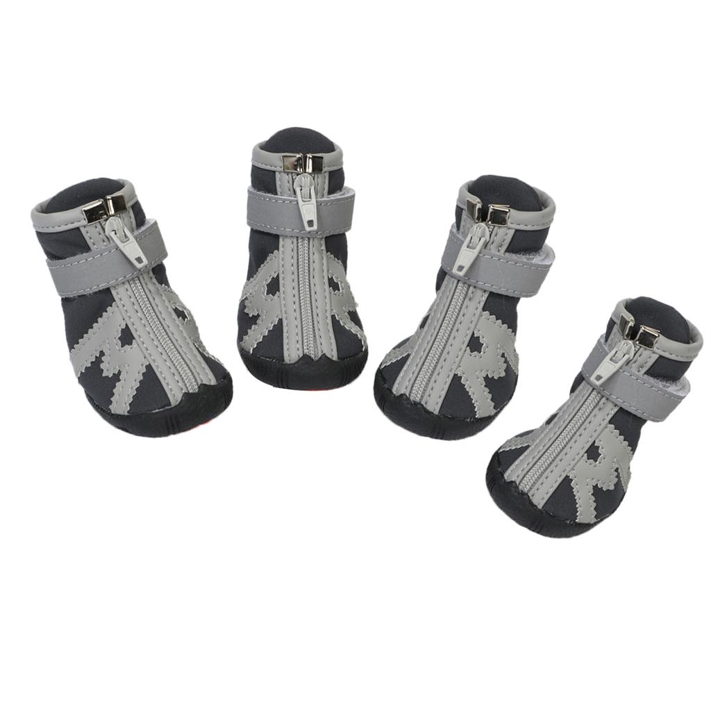 Pet WaterProof Rain Shoes Pet Puppy Outdoor Warm Anti-Slip Shoes