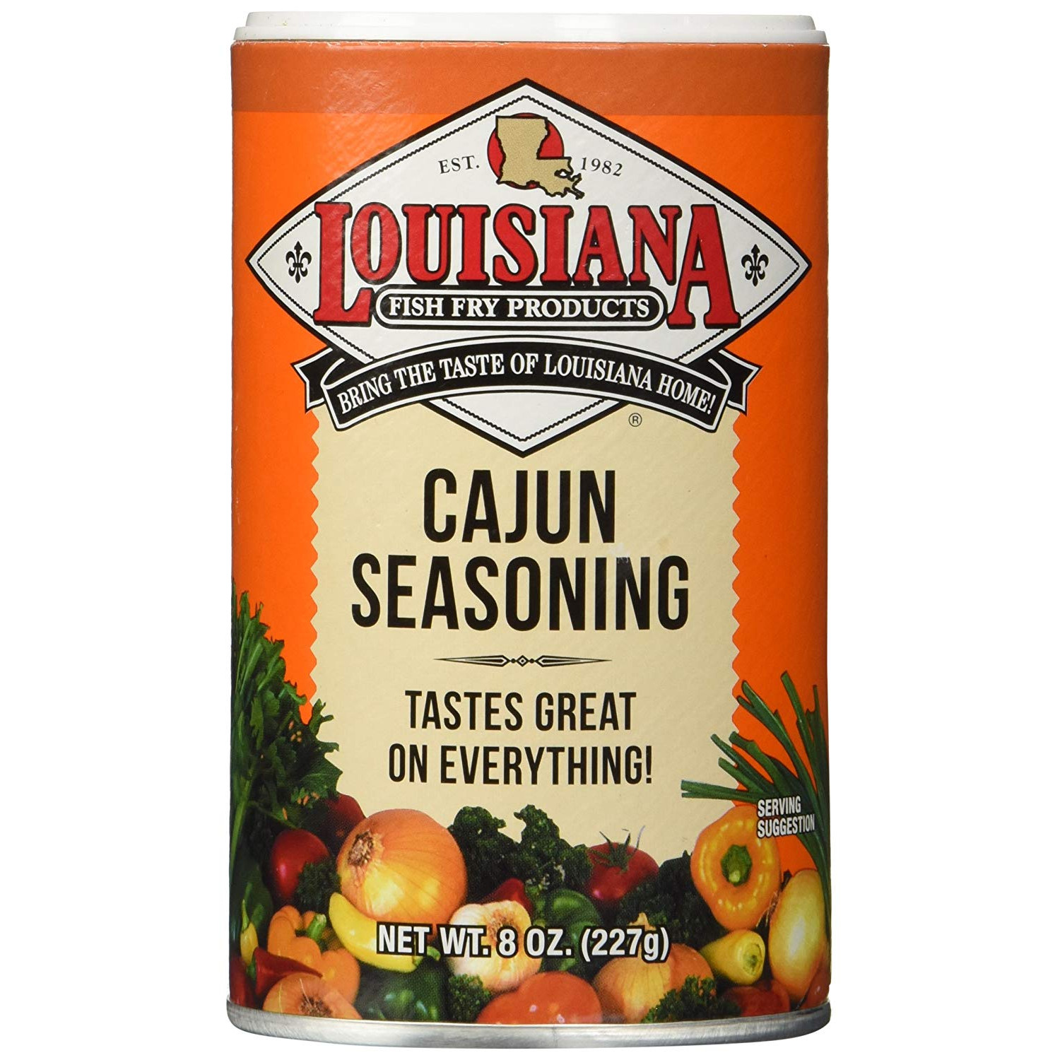 Bột gia vị Cajun seasoning Louisana 227gram