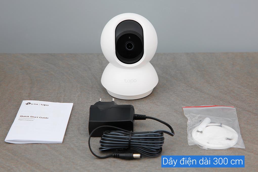 Camera IP 360 độ 1080P TP-Link Tapo TC70 Trắng - Hàng chính hãng