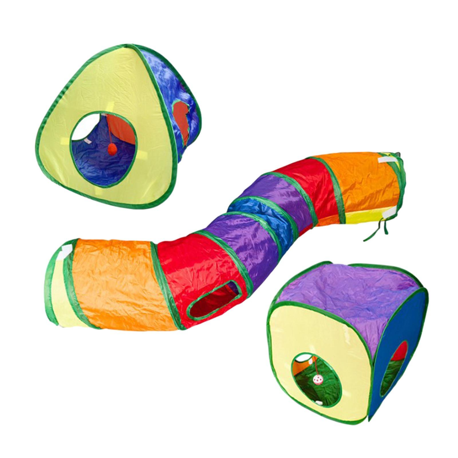 Cat Tunnel Playing Hut Play Tunnels Outside for Hamster Small Animals Rabbit