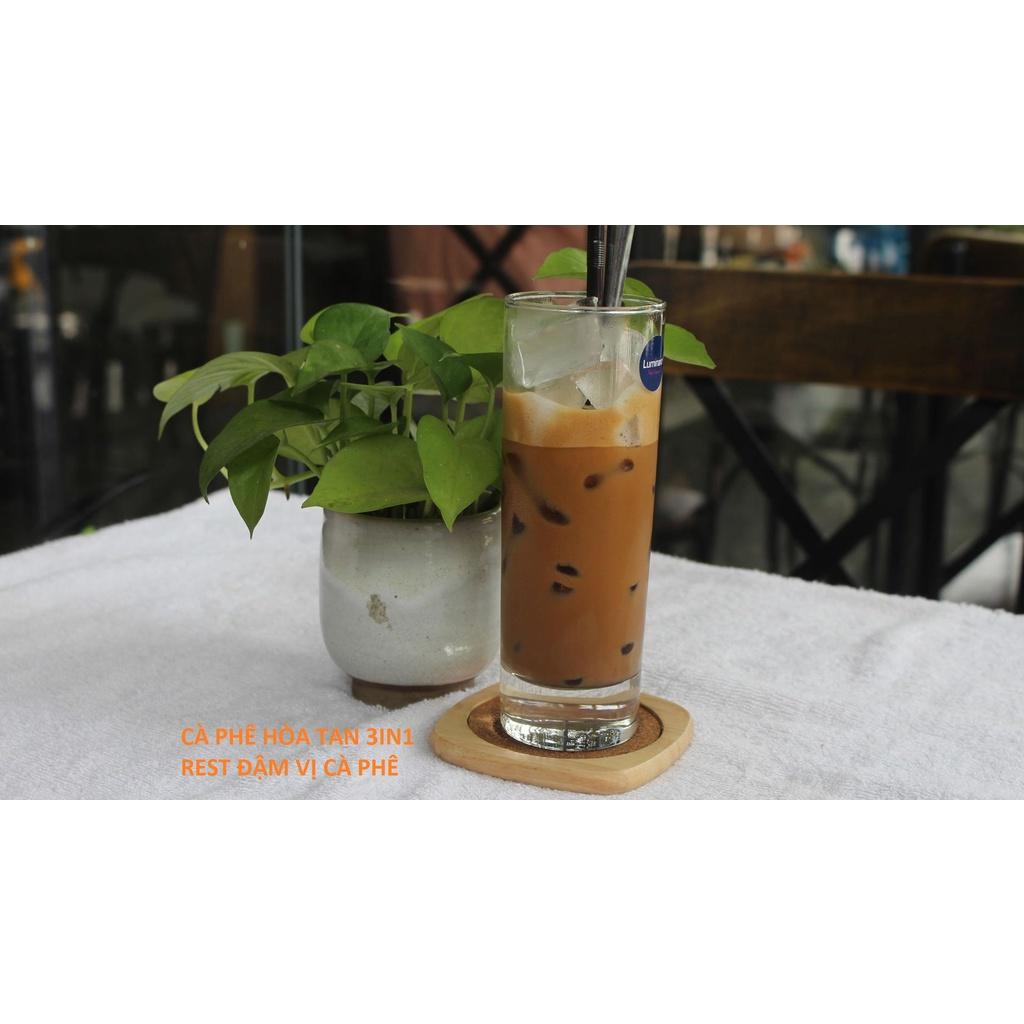Combo Cà Phê Sữa REST 3IN1 - Everest Coffee. Hủ 350gr. Hàng Việt Nam Xuất Khẩu.Chất Lượng Quốc Tế
