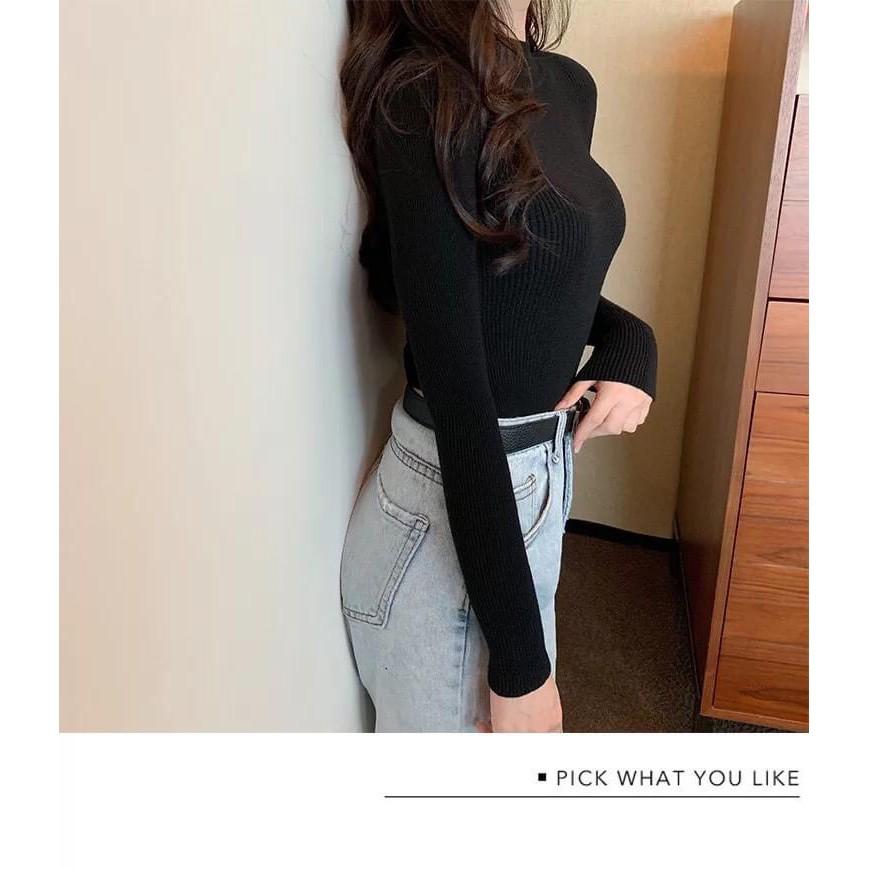 Áo len tăm cổ cao ERIS siêu chất